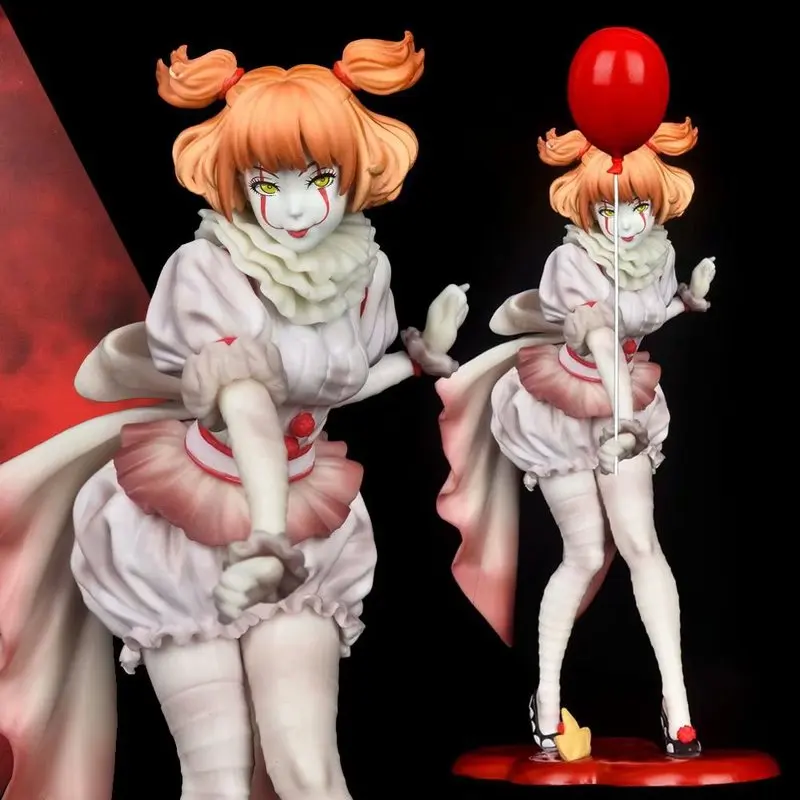 Joker Girl Stephen King's It Clown Pvc Action Figure Anime Figure Model Toys Doll Gift