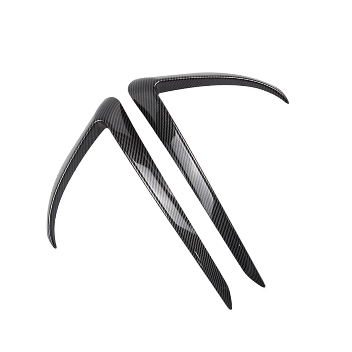 Для Tesla Model 3 модель Y передняя противотуманная лампа спойлер ветровой нож