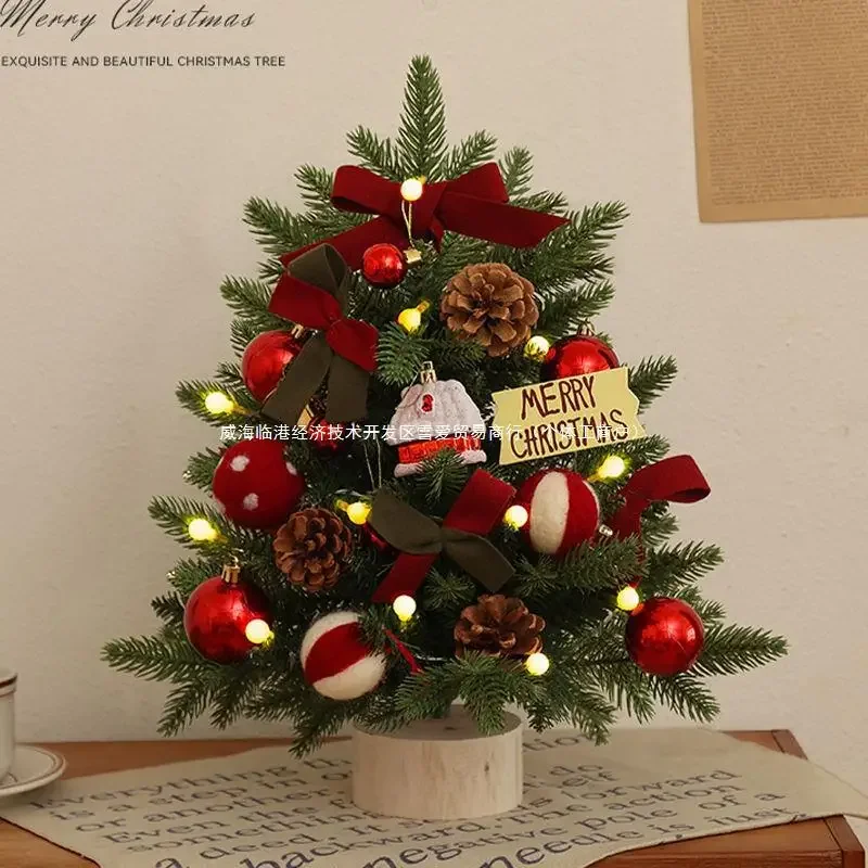 Рождественская елка бытовые рождественские украшения настольная ветерная