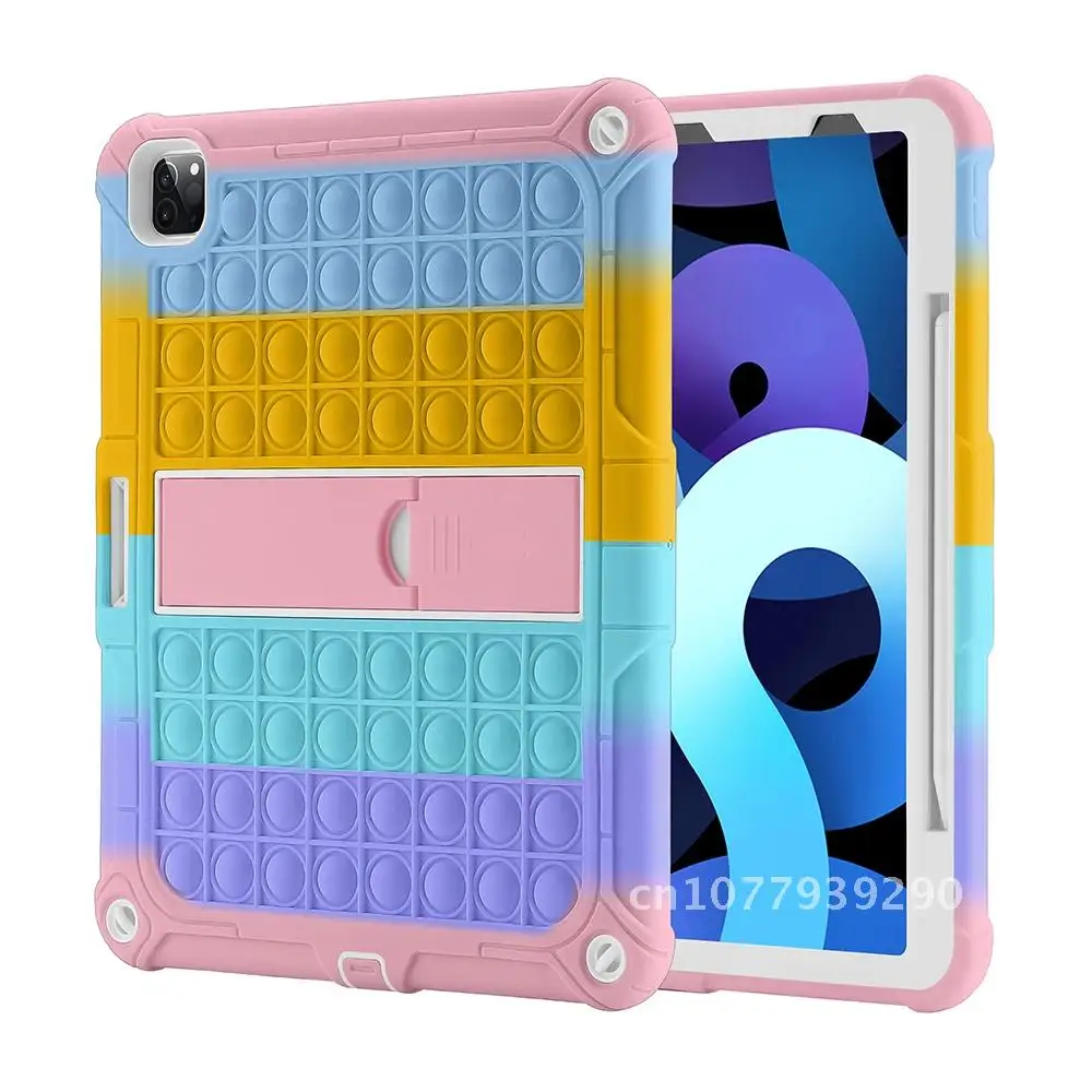 Чехол Pop Push It для IPad Pro 2021 2020 2018 10 9 чехол Air4 Air5 нетоксичный Мягкий силиконовый Pro11