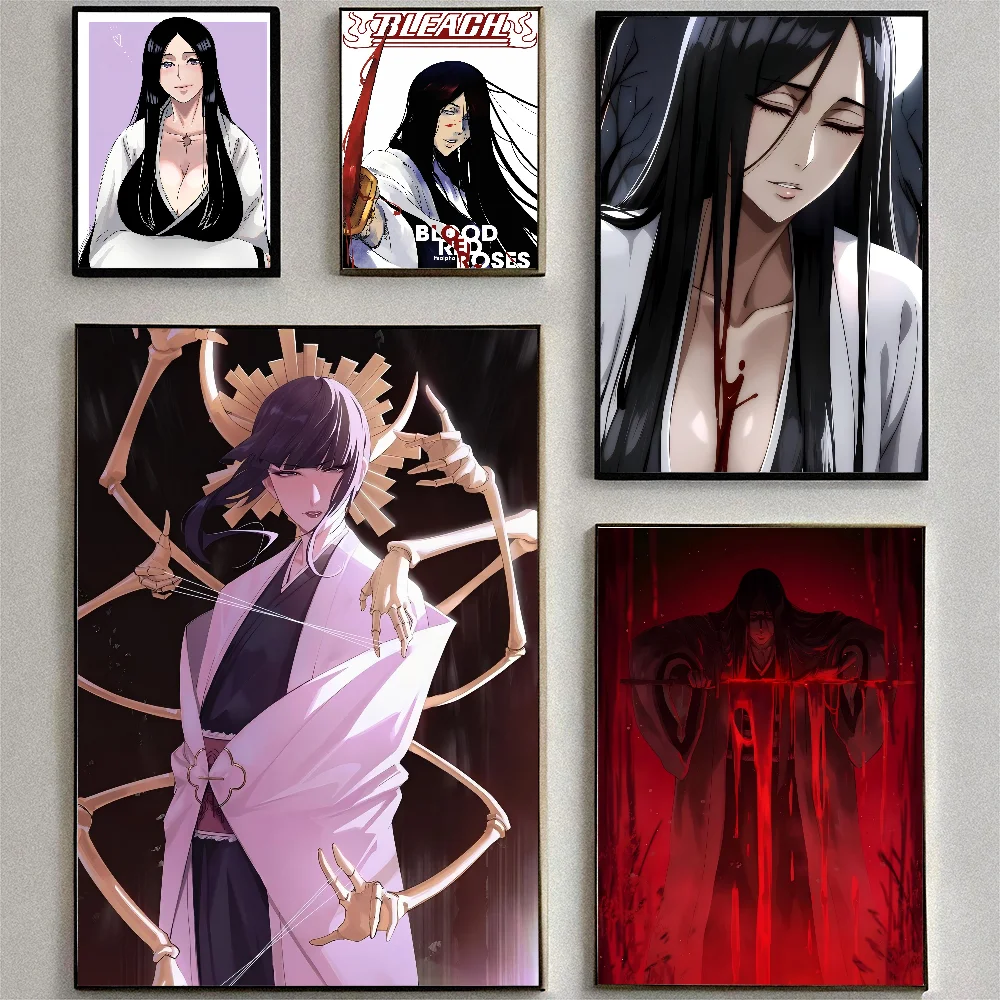 Unohana B-Bleach постер настенное искусство домашний декор комнаты цифровая живопись
