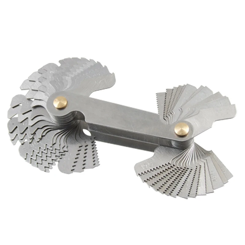 

SODIAL(R) Metric Whitworth Screw Pitch Gauge Measuring Tool