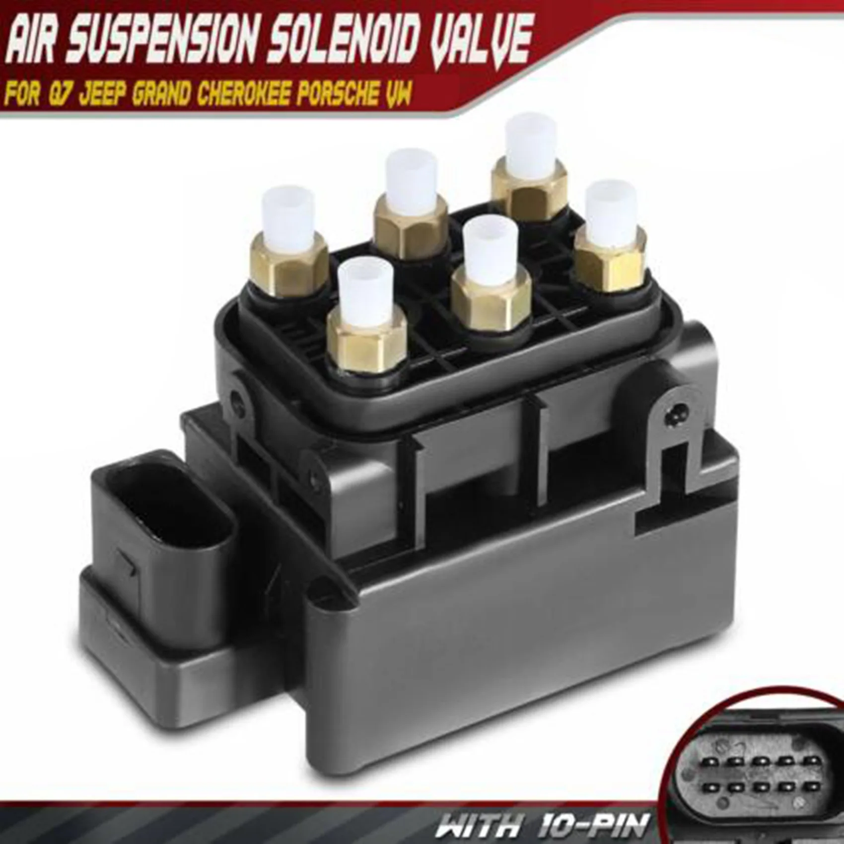 Пневматическая подвеска Соленоидный клапан блок для Porsche Panamera 970 Audi Q7 VW Tourareg