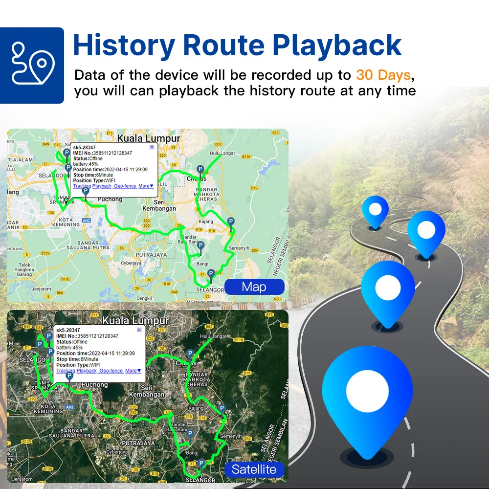 Vjoycar 2022 новейший Корова GPS трекер большой аккумулятор 22000mAh 180-дневный режим