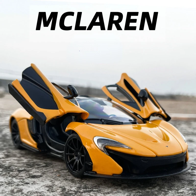 

1/24 McLaren P1 Super Car Alloy Car Model Original Simulation Diecast Metal Sports Car Toys Collection Gift Children Miniature