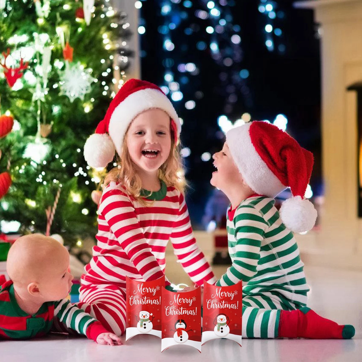 Рождественская подарочная коробка