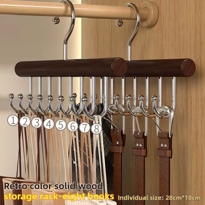 

Деревянная многофункциональная вешалка