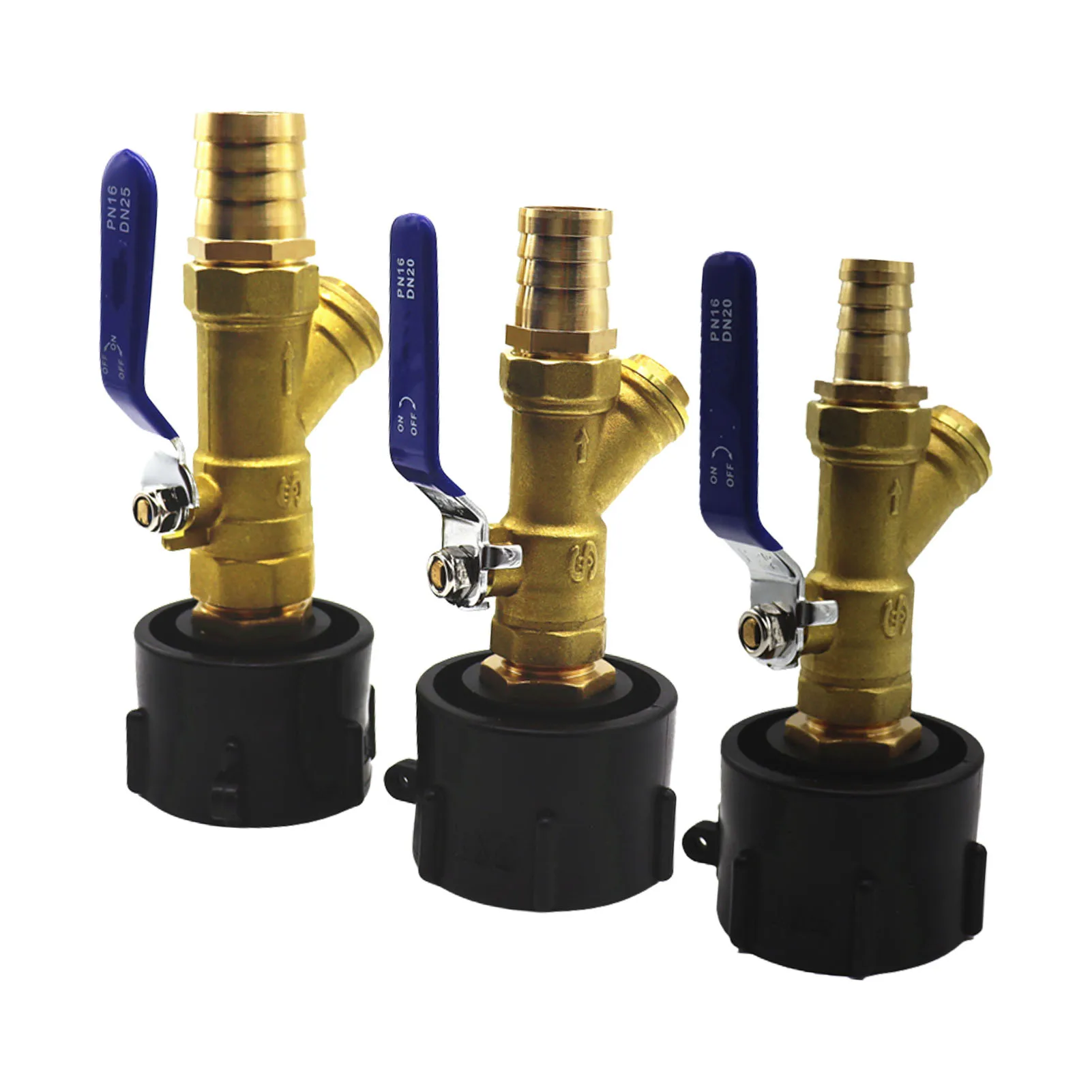 

IBC Tote Water Tank Adapter Brass Hose Faucet Water Shut-Off Valve Replacement Valve Fitting For Home Garden Water Connectors