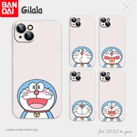 doraemon cute expression cartoon phone case for iphone 13 11 12 pro x xr xs max se 2020 6 6s 7 8 plus shockproof silicone cover