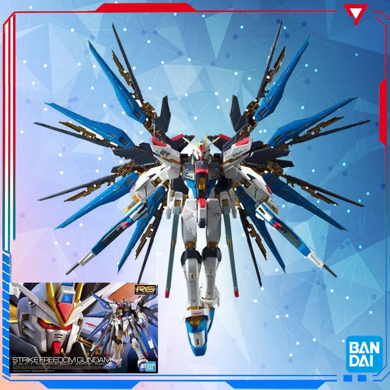 Подлинная браслет Bandai RG 14 1/144 Strike Freedom Raid Gundam собранная игрушка подарочная