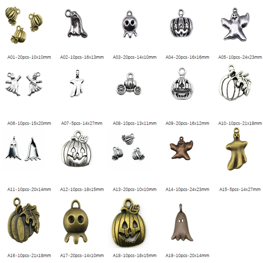 

Halloween Charms For Jewelry Making Accessori Decor Diy