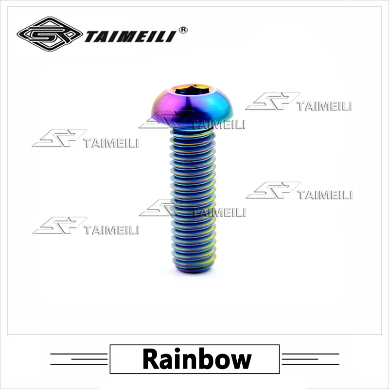 

Титановые винты TAIMEILI, полукруглые шестигранные головки, размеры 6x30 мм, для мотоцикла, велосипеда, 1 шт.
