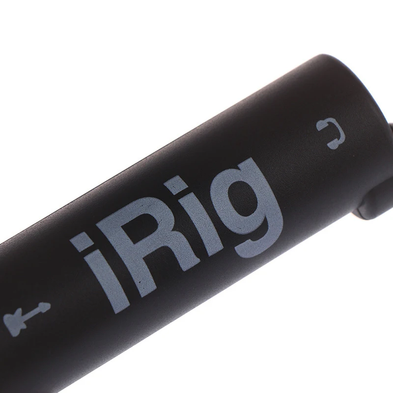 Фото Лидер продаж, гитарный Интерфейс I-Rig, преобразователь для замены гитары для телефона, гитары, звуковой тюнер, гитарный линейный конвертер Irig №2
