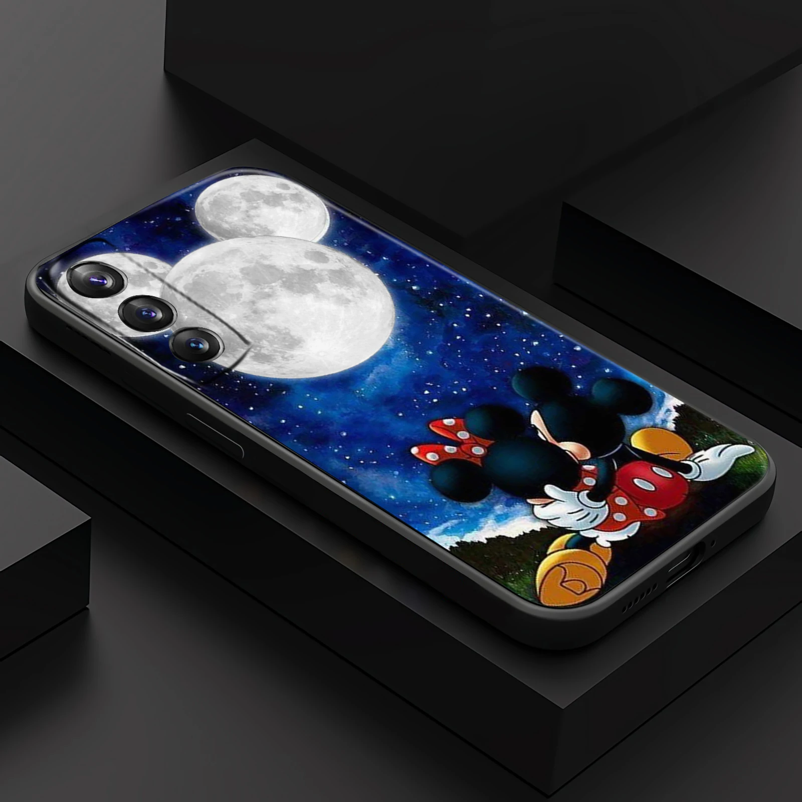 

disney Black TPU case Mobile Phone For Samsung Galaxy S20 FE 5G plus Ultra Cases S21 S22 Note 20 10 9 F52 Cases