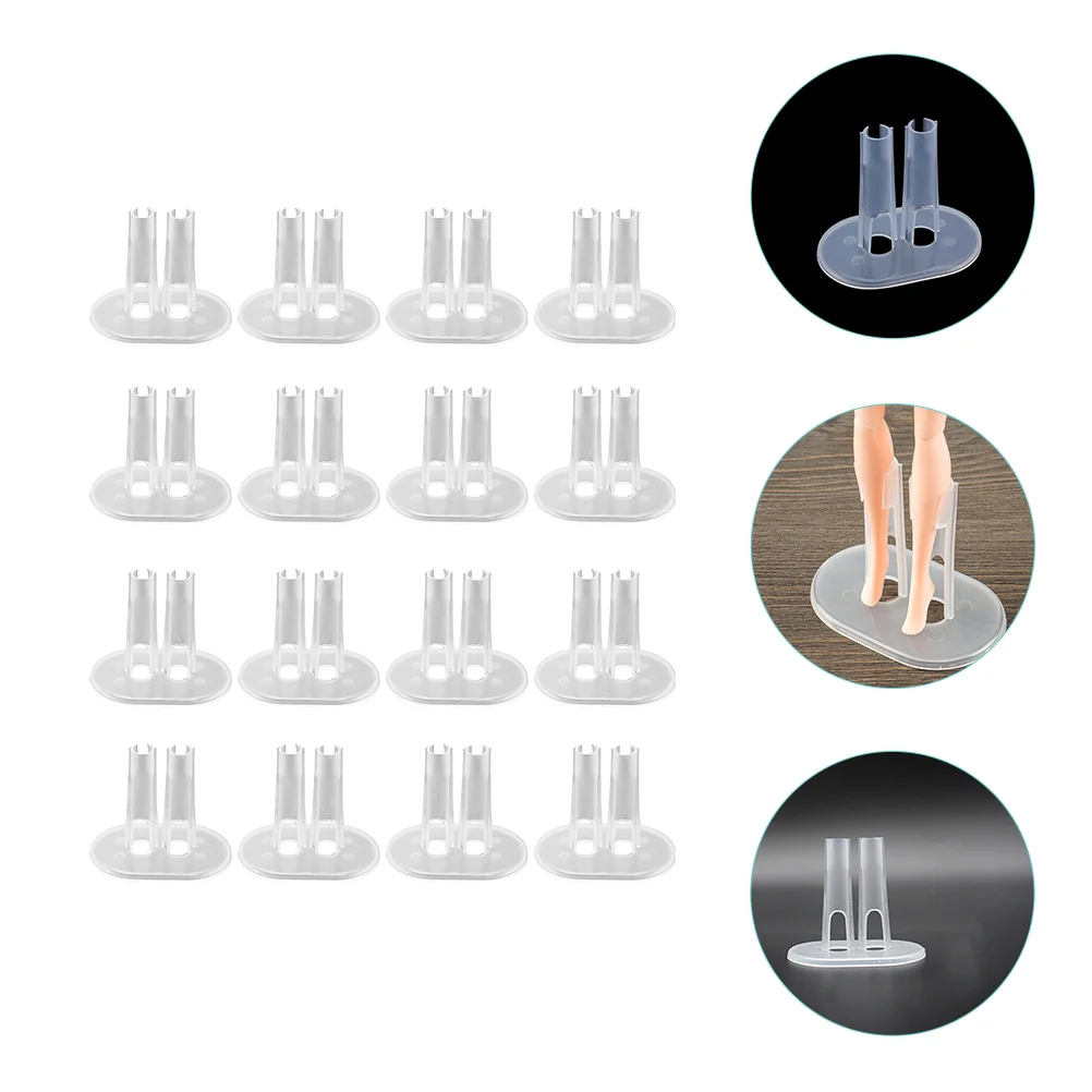 

16pcs Stands Practical Stable Convenient Doll Stands Doll Accessories Doll Support Display Holders Doll Display Racks