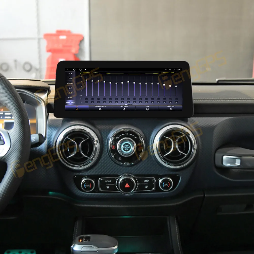 Фото Сенсорный автомобильный радиоприемник для Beijing BJ40 2018-2022, Android GPS, автомобильная мультимедийная система, автомагнитола, стереоприемник, головное устройство №3