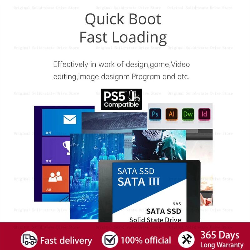 

SATA SSD 2tb 2.5Inch High Speed SSD 512GB HD 4TB Internal ssd sata 1tb Solid State Drive nvme m2 hdd Notebook For Laptop ps4