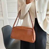2022 korean fashion ladies hand bags soft leather small bags casual large capacity shoulder bag new trend womens branded bag