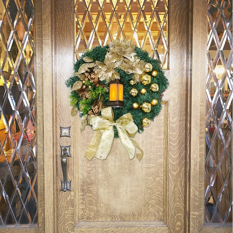 

Wreath Artificial Garland with Red Berries Christmas Decoration Windows Wall Outdoor Front Door New Year Decor Garland