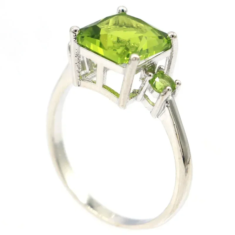 Фото Buy 4 Get 1 Free 925 SOLID STERLING SILVER Customized Rings Citrine Peridot London Blue Topaz Rhodolite Garnet Many Sizes 5.5-10 №5