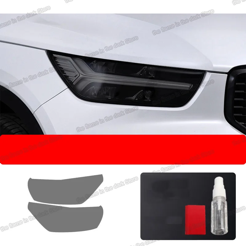 

car headlight anti-scratch protective film for volvo XC40 accessories sticker auto styling 2019 2020 2021 2022 2023 exterior