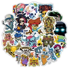 10/30/50PCS Horror Movie Graffiti Stickers DIY Car Skateboard Motorcycle Laptop Travel Luggage Waterproof Cool Decal Kid Sticker