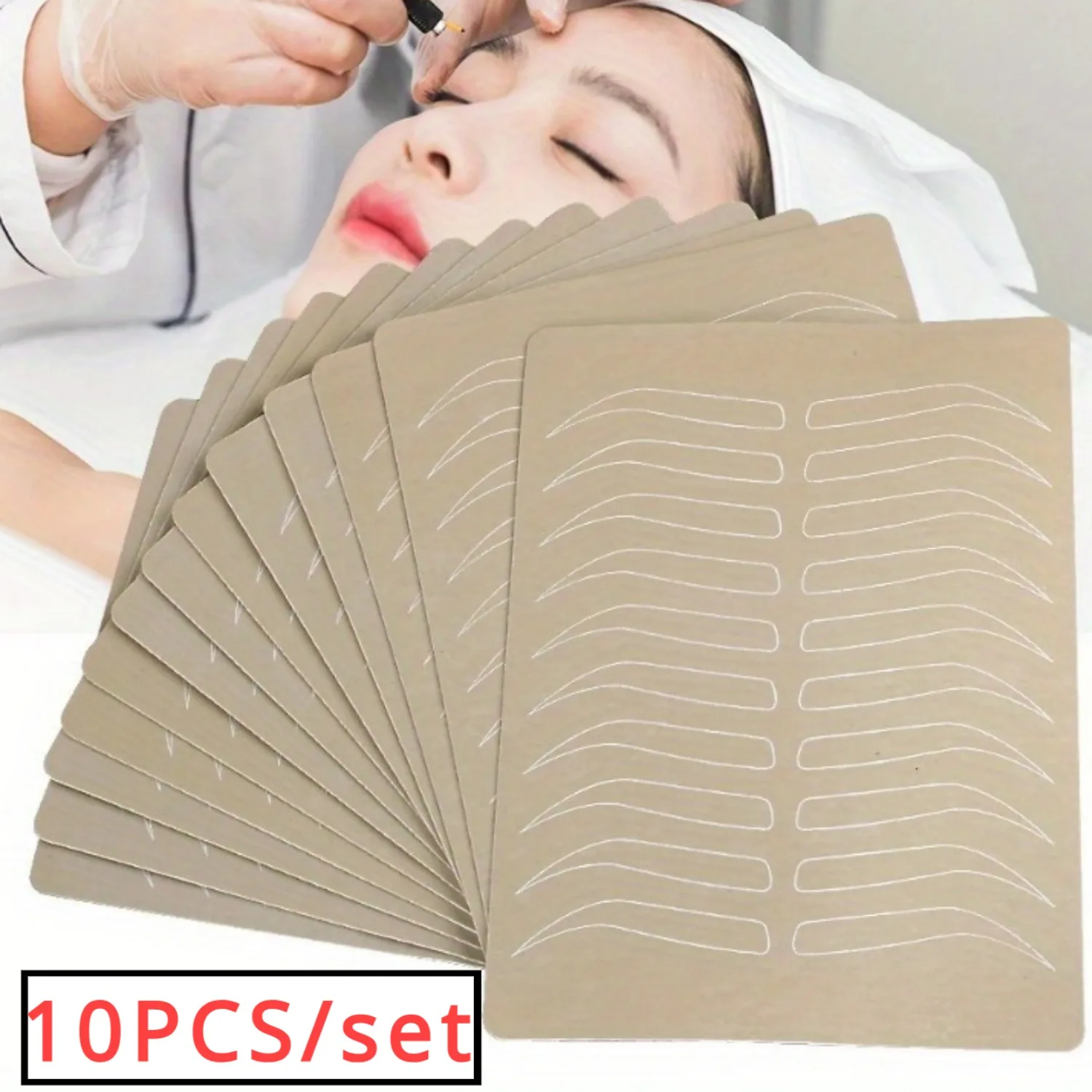 Кожа для практики микроблейдинга бровей силиконовая кожа перманентного макияжа