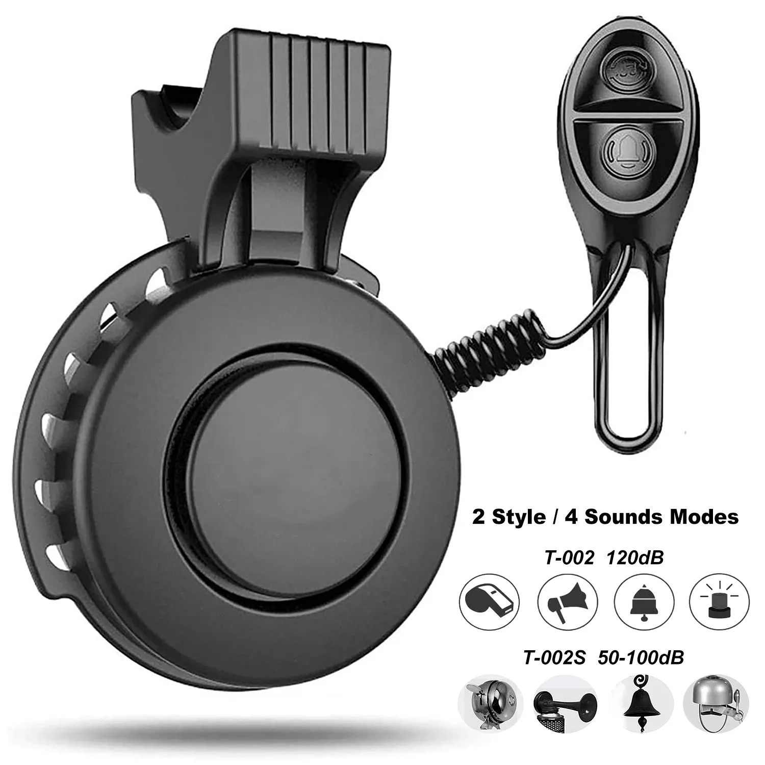 Велосипедный динамик миниатюрный звуковой сигнал с подзарядкой через USB для