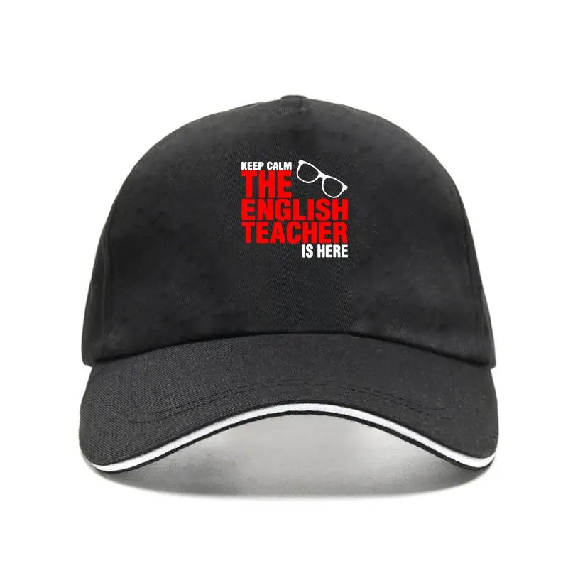 

New cap hat Fahion Keep Ca The Engih Teacher I Here Funny en Cotton Fahion Fitne Hip Hop Top Baseball Cap