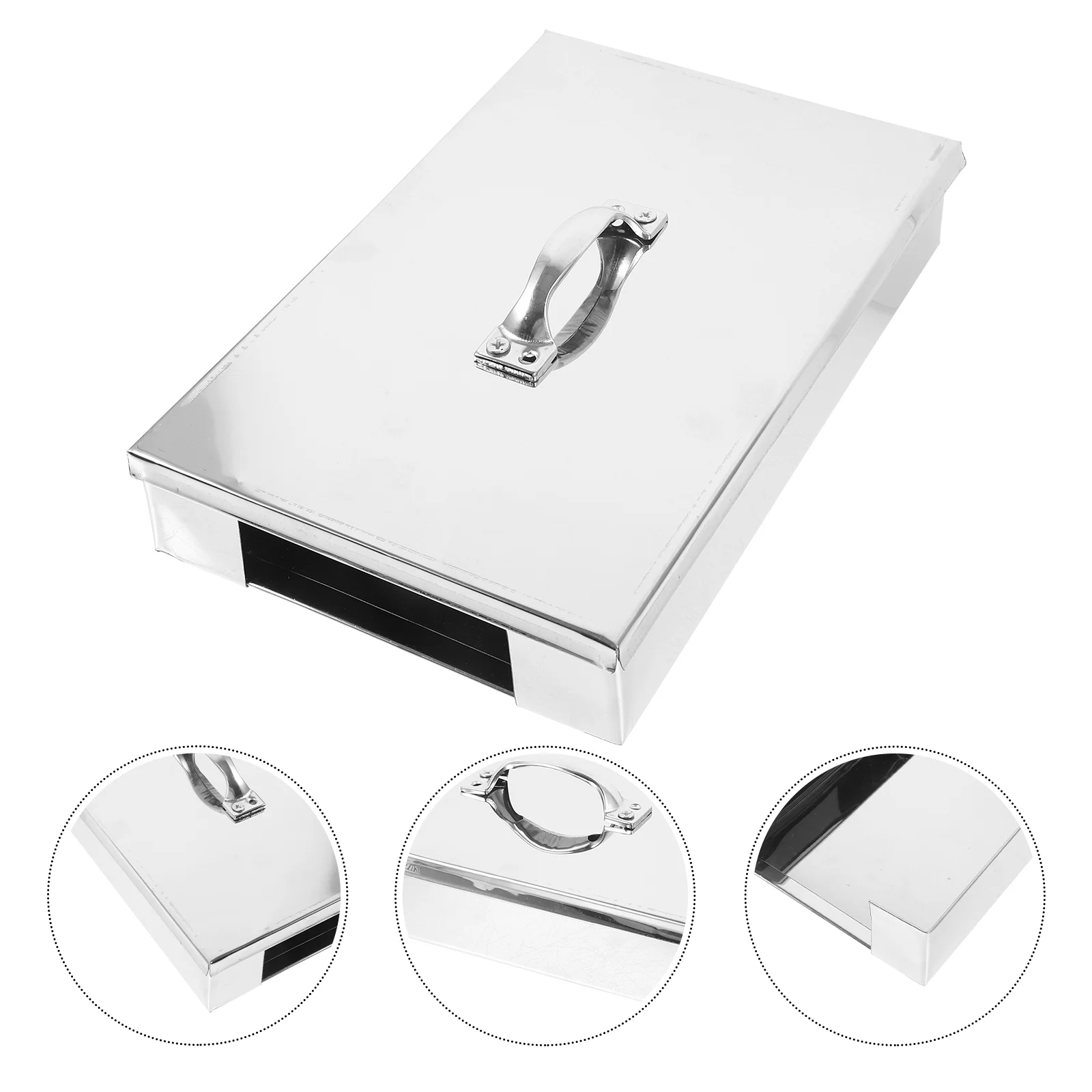 

Wrap Box Rice Paper Holder Metal Storage Box Metal Storage Case