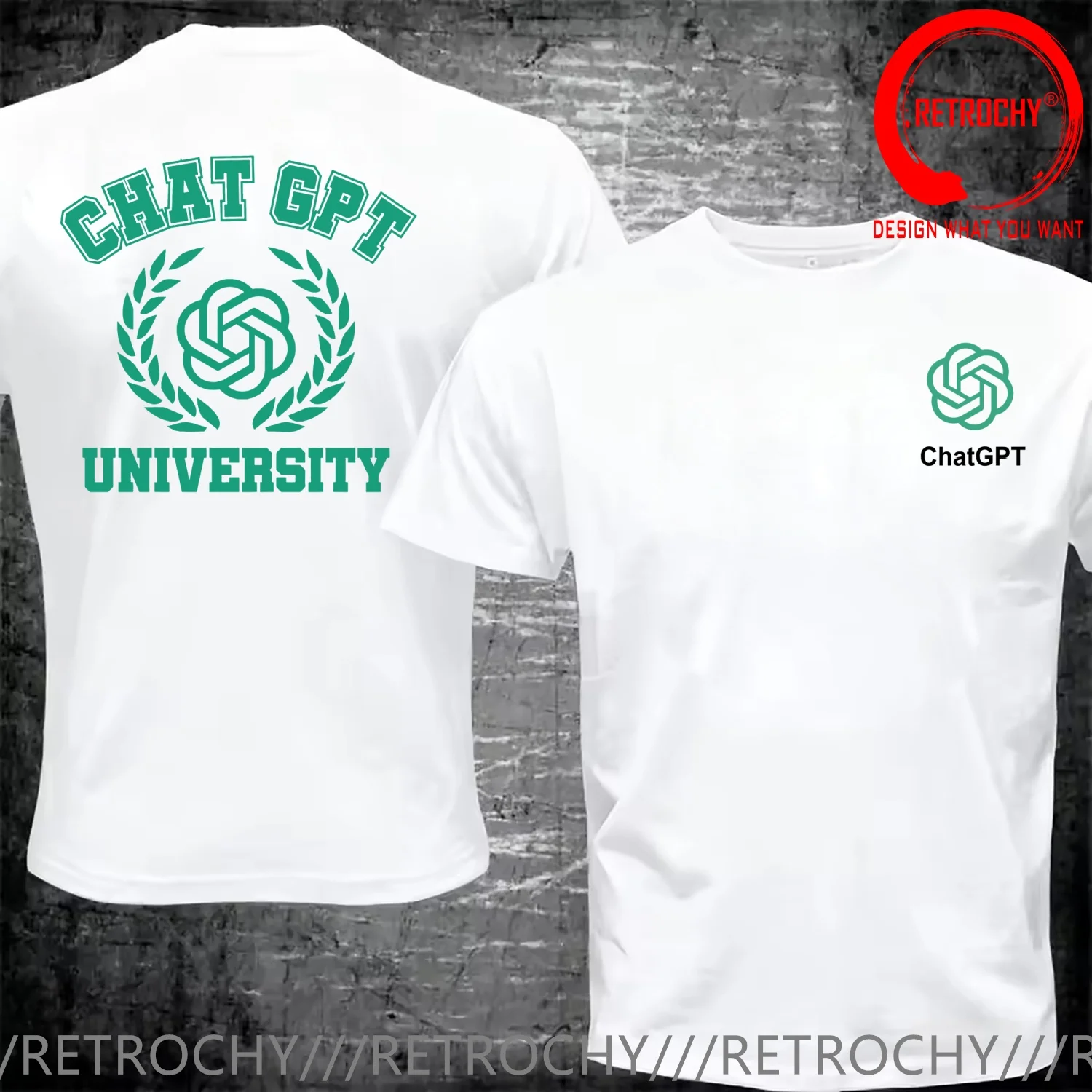 Фото Футболка с забавным дизайном ChatGPT University Code для разработчиков и программистов, мужская модная повседневная одежда в стиле кэжуал №5