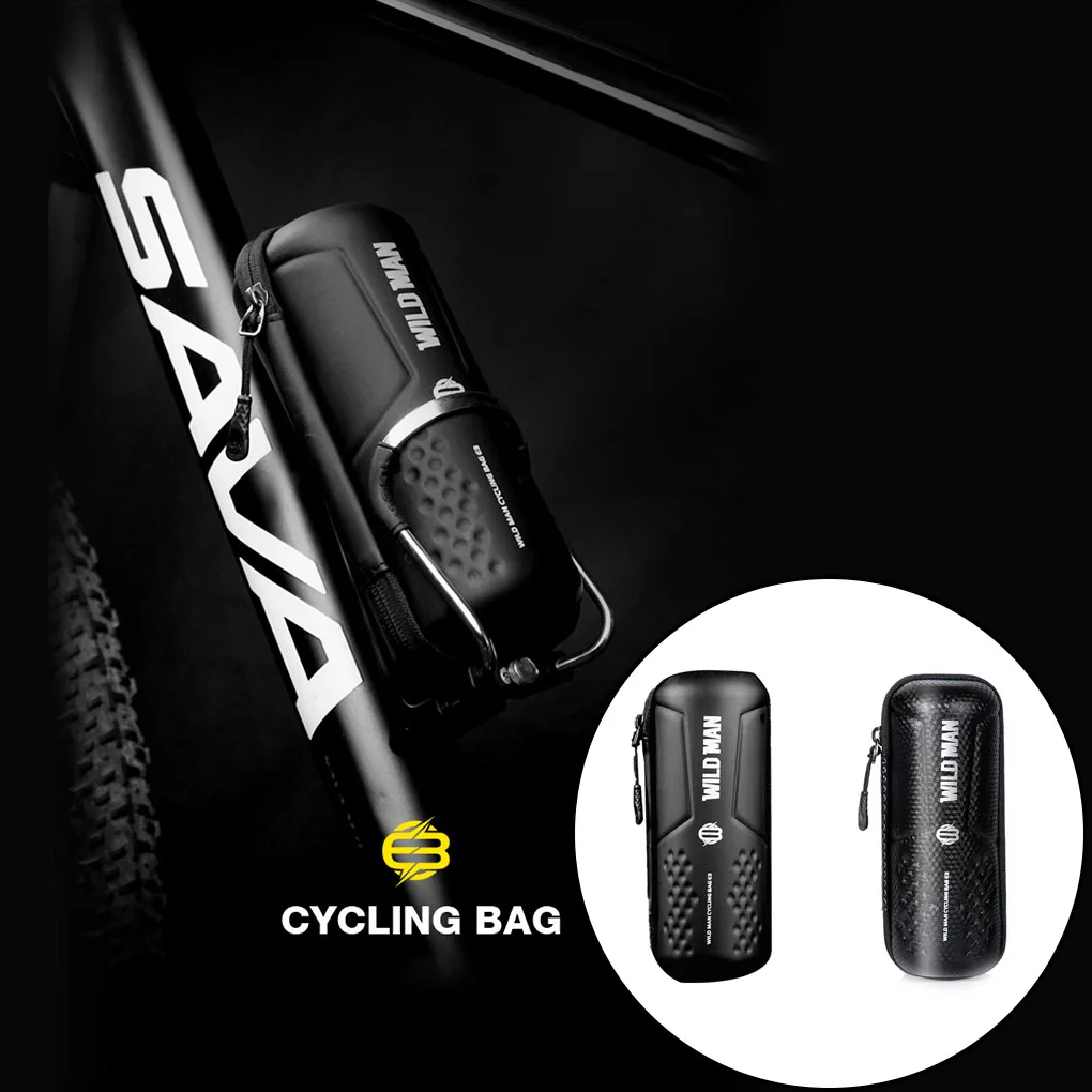 

Tool Bag Multipurpose Rainproof Sports Equipment Multifunctional Bike Purse Hard Shell Sweet Gift Tire Repair Kit Black