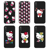 cute hello kitty phone case for xiaomi mi note 10 lite mi 9t pro xiaomi 10 cc9 9se