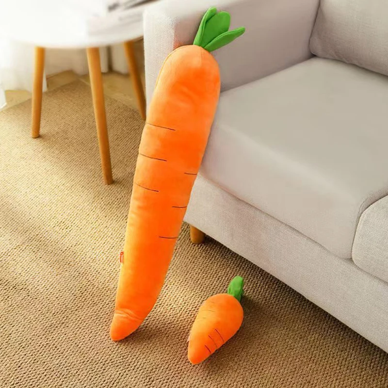 Игрушка для собак морковь плюшевая игрушка овощная жевательная маленьких