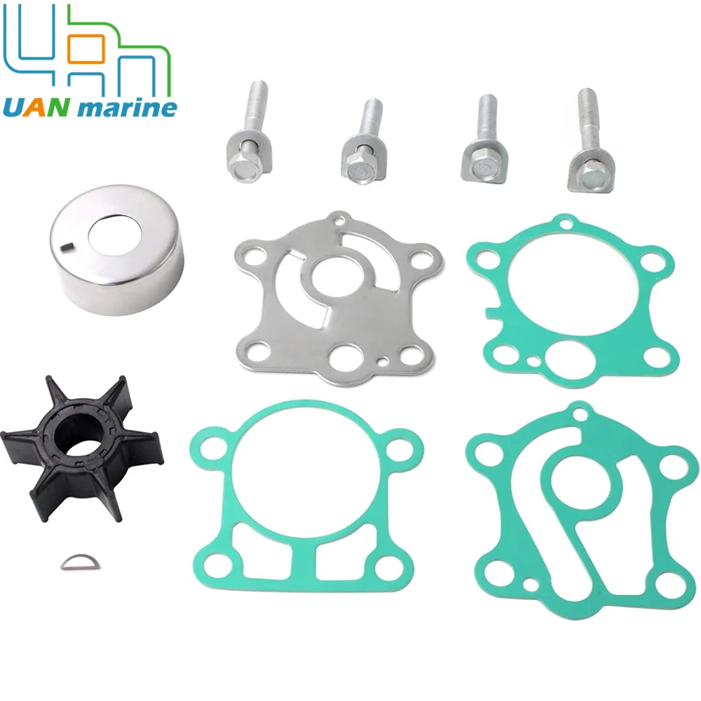 6H4-W0078 Yamaha 40 50 hp 2-тактный комплект крыльчатки водяного насоса 1984-94 6H4-W0078-00 6H4-W0078-A0