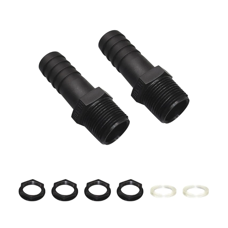 

Q1JB Water Butt Connection Set Connection Hose Connectors 25mm Water Butt Connection for Water Butt Water Tanks Cisterns