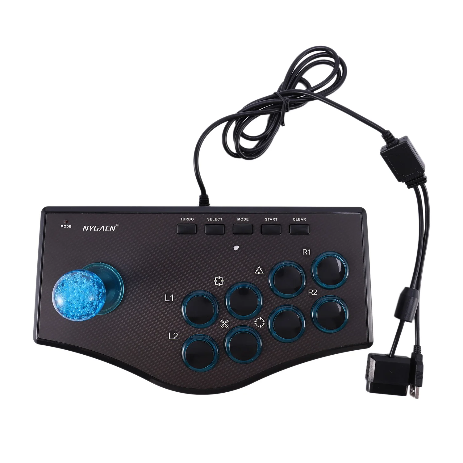 

Ретро-контроллер для аркадных игр, Usb-джойстик для Ps2/Ps3/ПК/Android Smart Tv, встроенный вибратор, восемь направлений