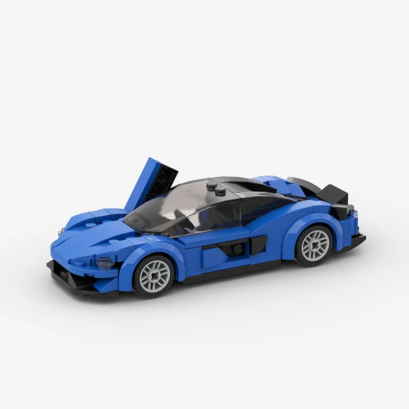 

Сборный строительный блок MOC 570S гоночная модель суперкара классическая игрушка для взрослых собирать детей пазл подарок сувенир совместим с