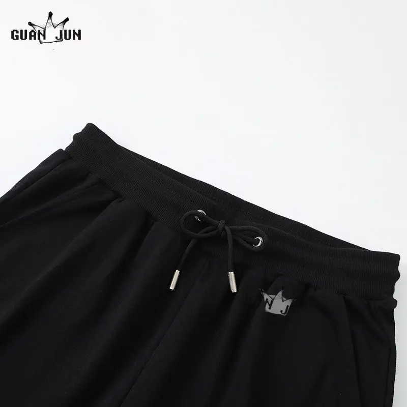 Забавные шорты для мужчин и женщин спортивные бега оранжевые с кошкой