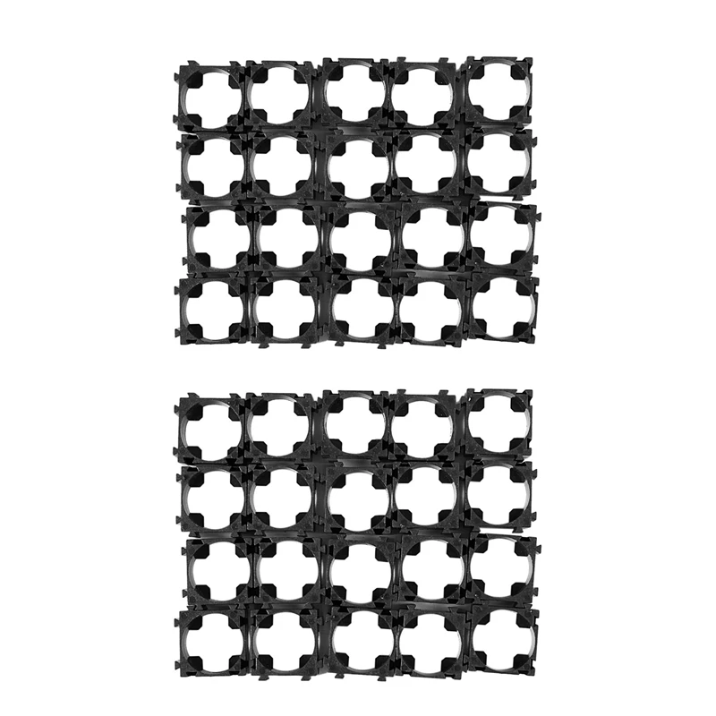 

40 Pcs 18650 Lithium Cell Battery Holder Bracket For DIY Battery Pack