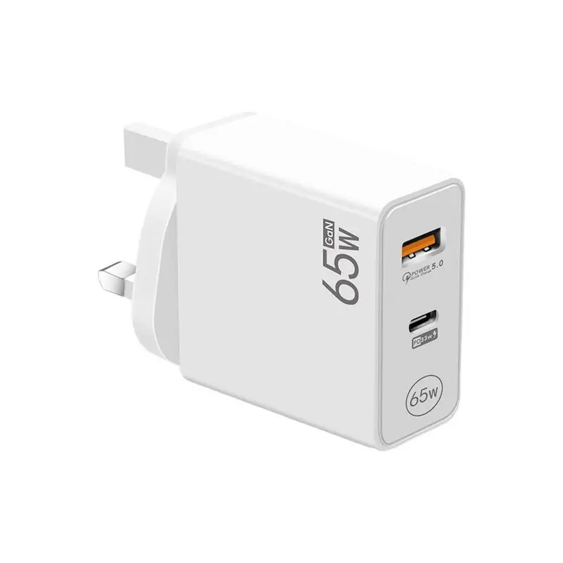 

Сетевое зарядное устройство PD с двумя USB-портами, 65 Вт