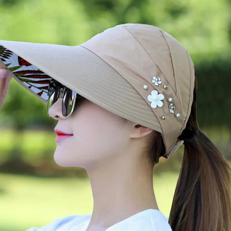 1 шт. Кепка для гольфа простота женский UPF 50 + широкая с защитой от ультрафиолета