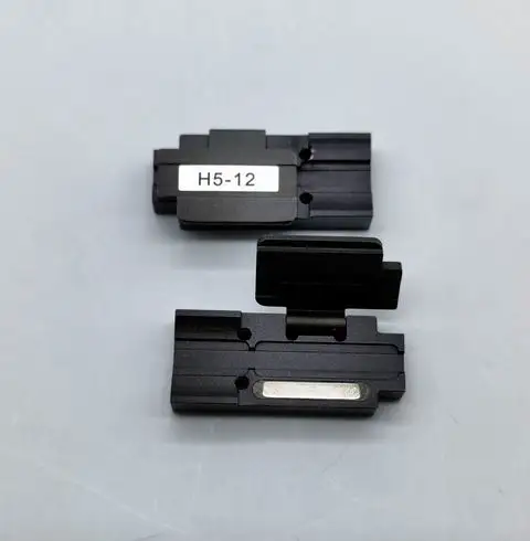 Optical Ribbon Fiber Fusion Splicer ILSINTECH SWIFT-R5 Fiber Holder H5-4 H5-6 H5-8 H5-12 Ribbon Cable Clamp A Pair