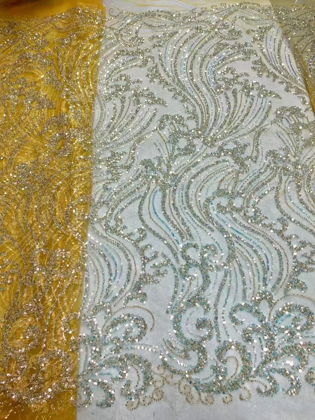 2024 новейшая африканская кружевная ткань с бисером роскошная вышивка французская