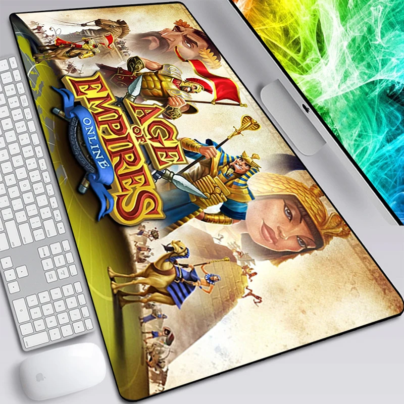 

Age Of Empires Gaming Laptops Non-slip Mat Xxl Mouse Pad Gamer Deskmat Pc Accessories Mausepad Mousepad Mats Keyboard Cabinet