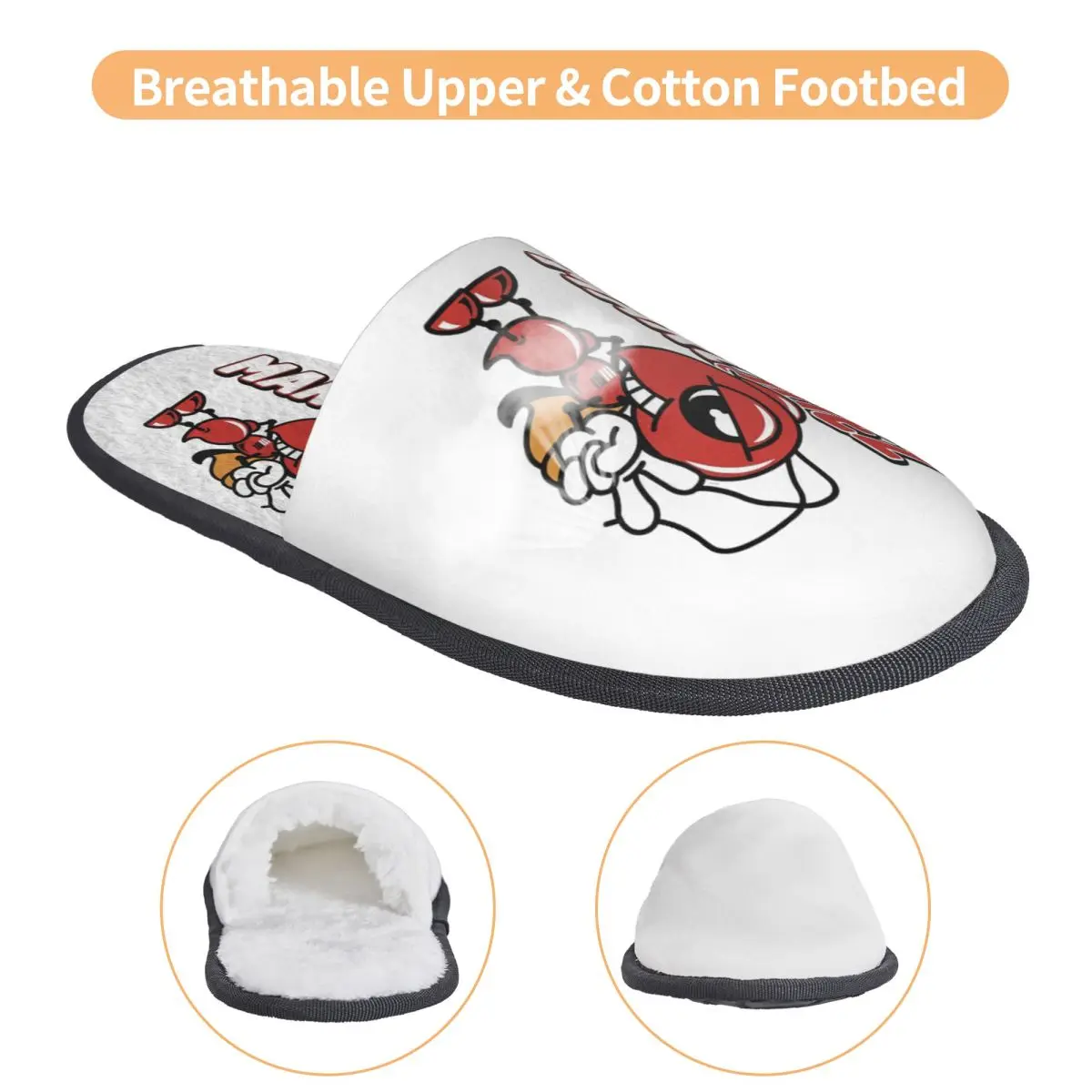 Изготовленные на заказ тапочки из пены с эффектом памяти Marquez женские удобные