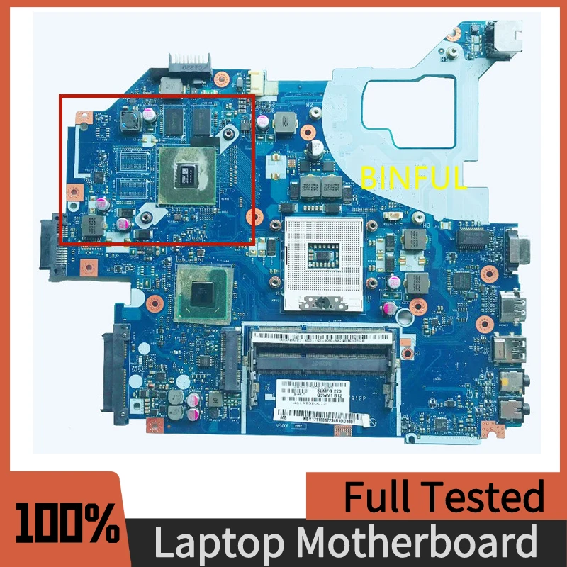 Mainboard V3-571G E1-571G V3-531G E1-571 Q5WVH LA-7912P SLJ8C HM77 GPU GT610M For ACER Aspire Laptop Motherboard 100% Full Testd