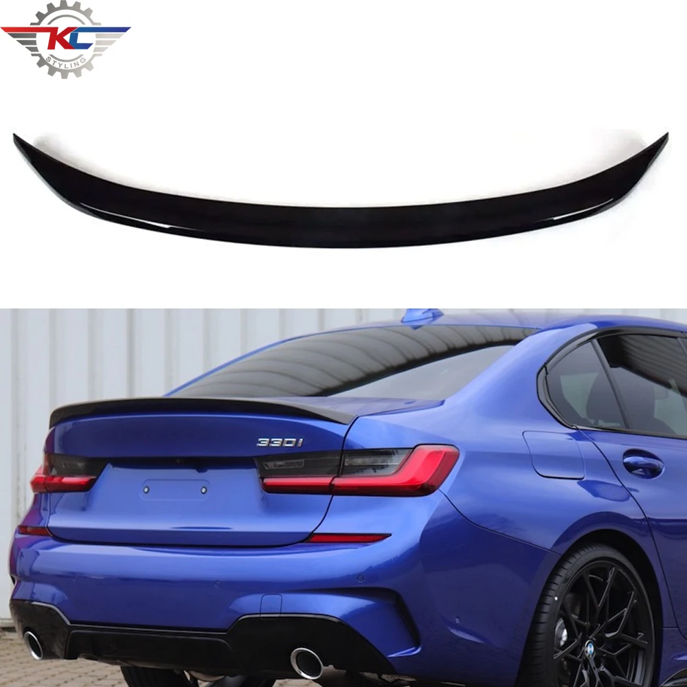 Задний спойлер G20 для BMW 3 серии M3 G80 2018-2024 MP задний бампер крыло хвостовая губа ABS