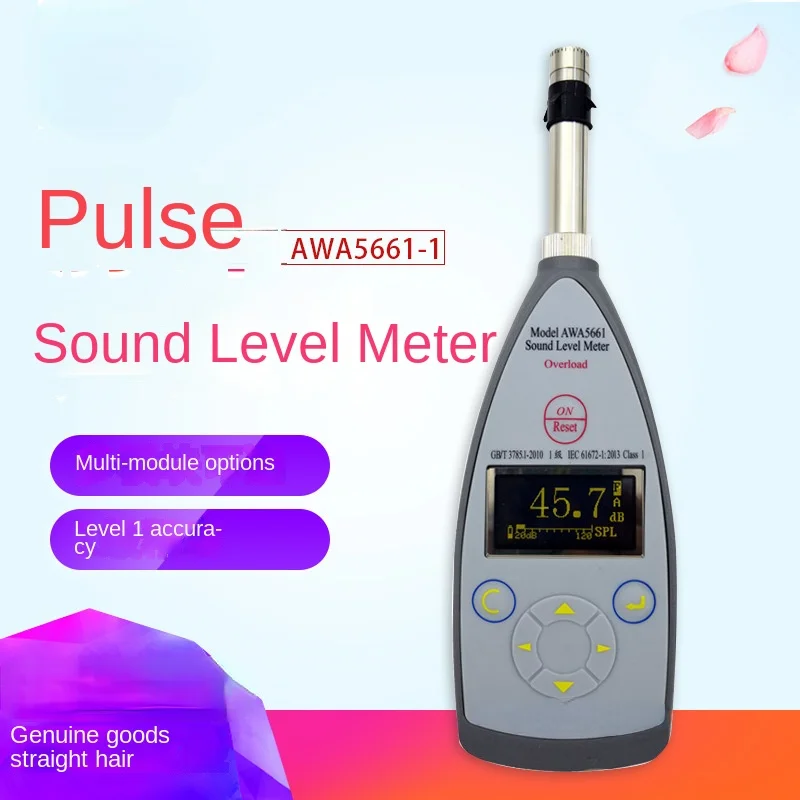 

Precision Pulse Sound Level Meter Noise Detector Decibel Meter