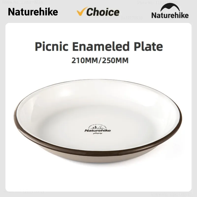 Naturehike Кемпинг Пикник Эмалированная посуда Открытый портативный миска Обеденная